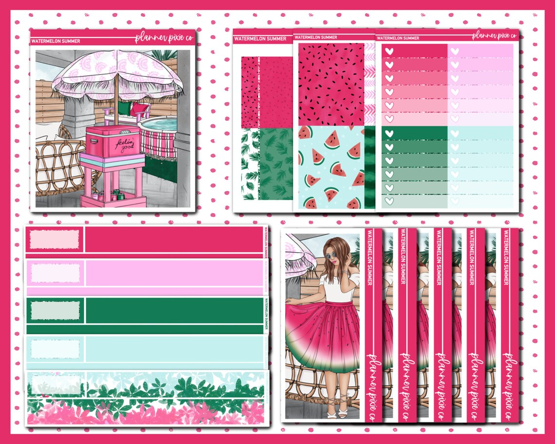 Printable Weekly Kit // Printable // Cut Line Files // Instant Download ...