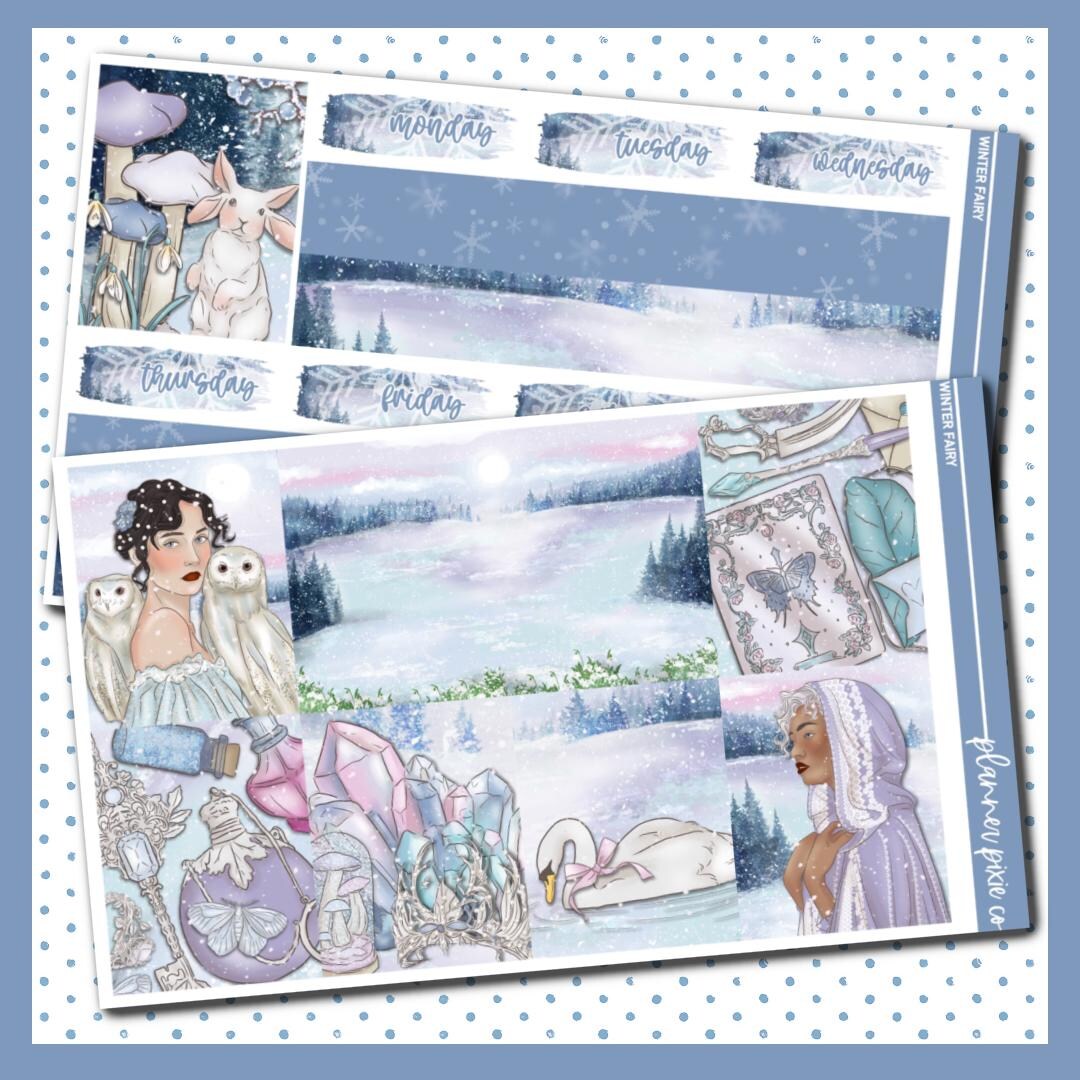 Deluxe Weekly Sticker Kit for Use With Standard Vertical Planners ...