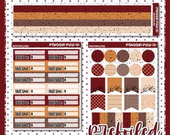 Add On Box, Stickers For Use With Monthly Kit (009)