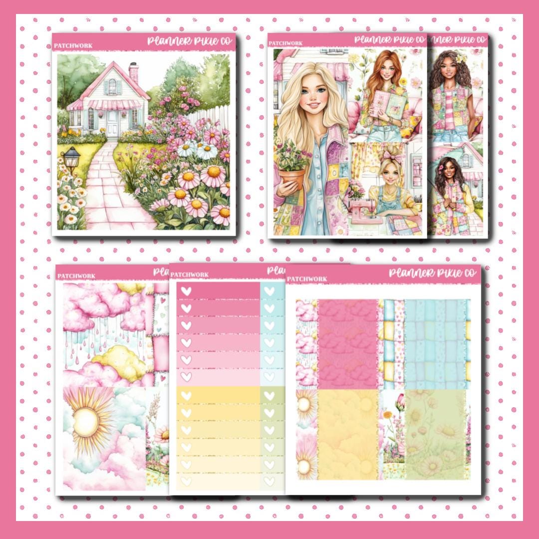Printable Weekly Kit // Printable // Cut Line Files // Instant Download ...