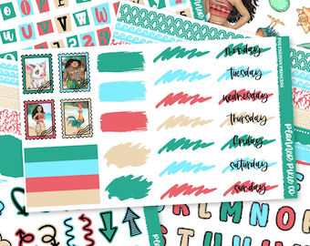 Journaling Kit, Scrapbook Kit,  Junk Journal, "Polynesian Princess"