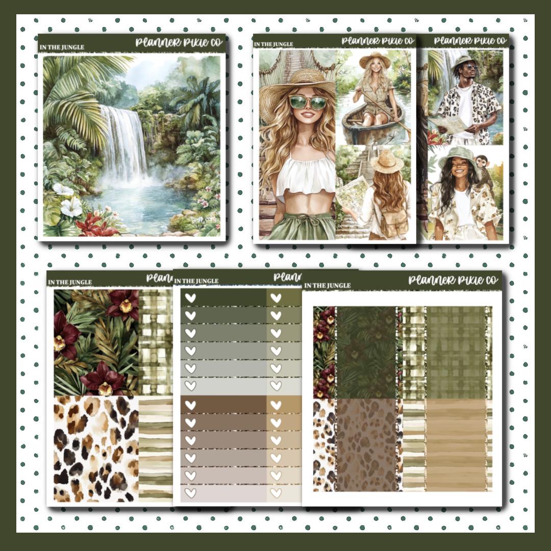 Printable Weekly Kit // Printable // Cut Line Files // Instant Download ...