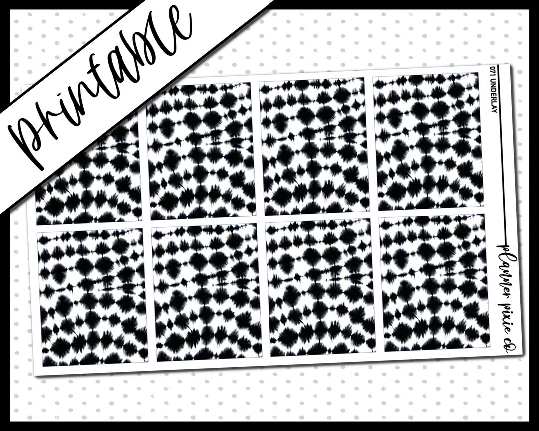 Printable Stickers, Foil Ready, Printable , Digital Planner Stickers ...