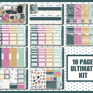 Printable Weekly Kit // Printable // Cut Line Files // Instant Download ...