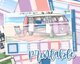 Printable Kit, Printable , Cut Line Files, Instant Download, Monthly Kit