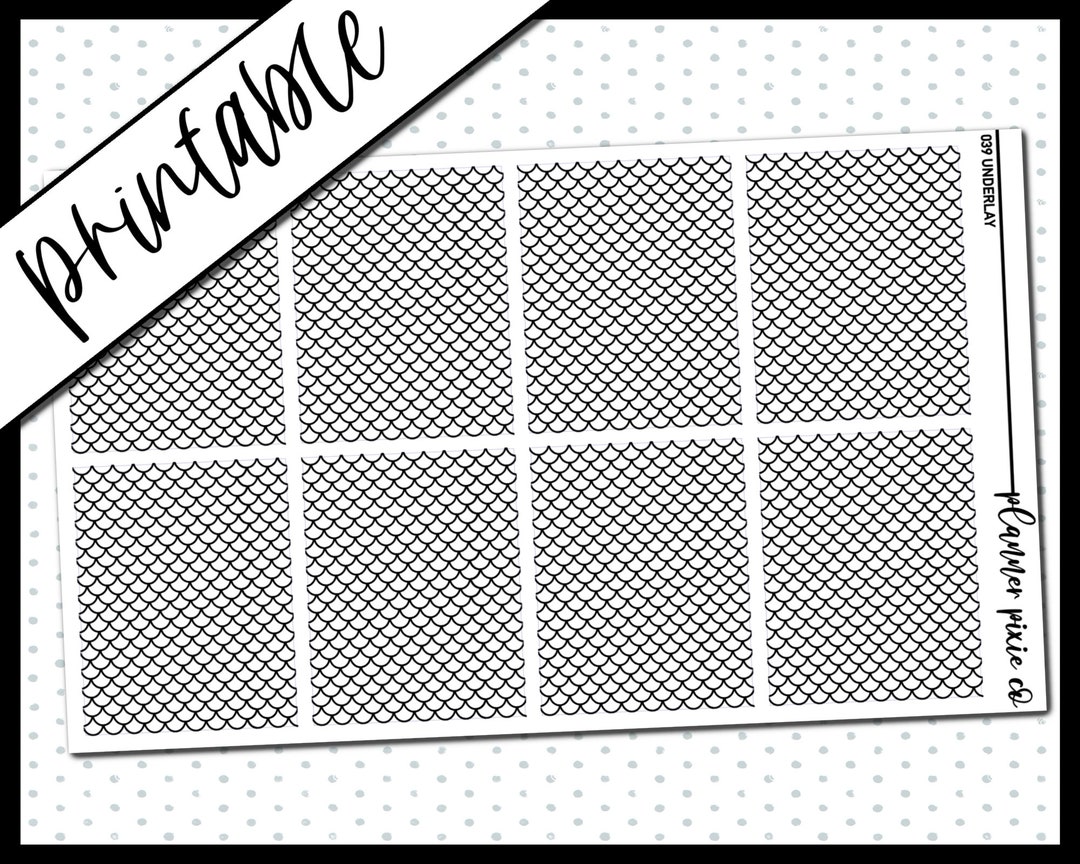 Printable Stickers, Foil Ready, Printable , Digital Planner Stickers ...