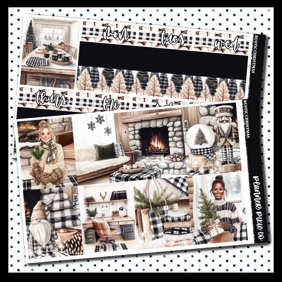 Deluxe Weekly Sticker Kit for Use With Standard Vertical Planners ...
