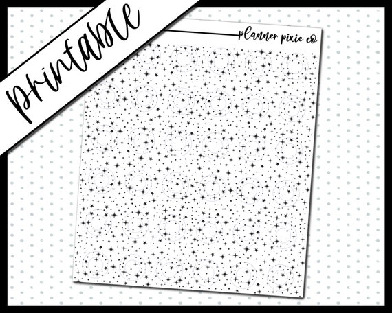 Foil Ready Printable Stickers Printable Cut Line Files - Etsy