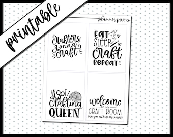Foil Ready, Printable Stickers, Overlays, Digital Planner Stickers, Crafts