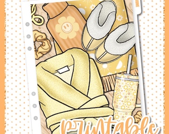 Printable Dashboard Cover Stickers // Handcut Files