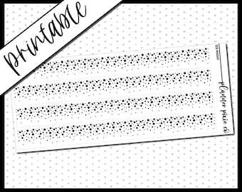 Printable Stickers Foil Ready Printable Digital Planner - Etsy