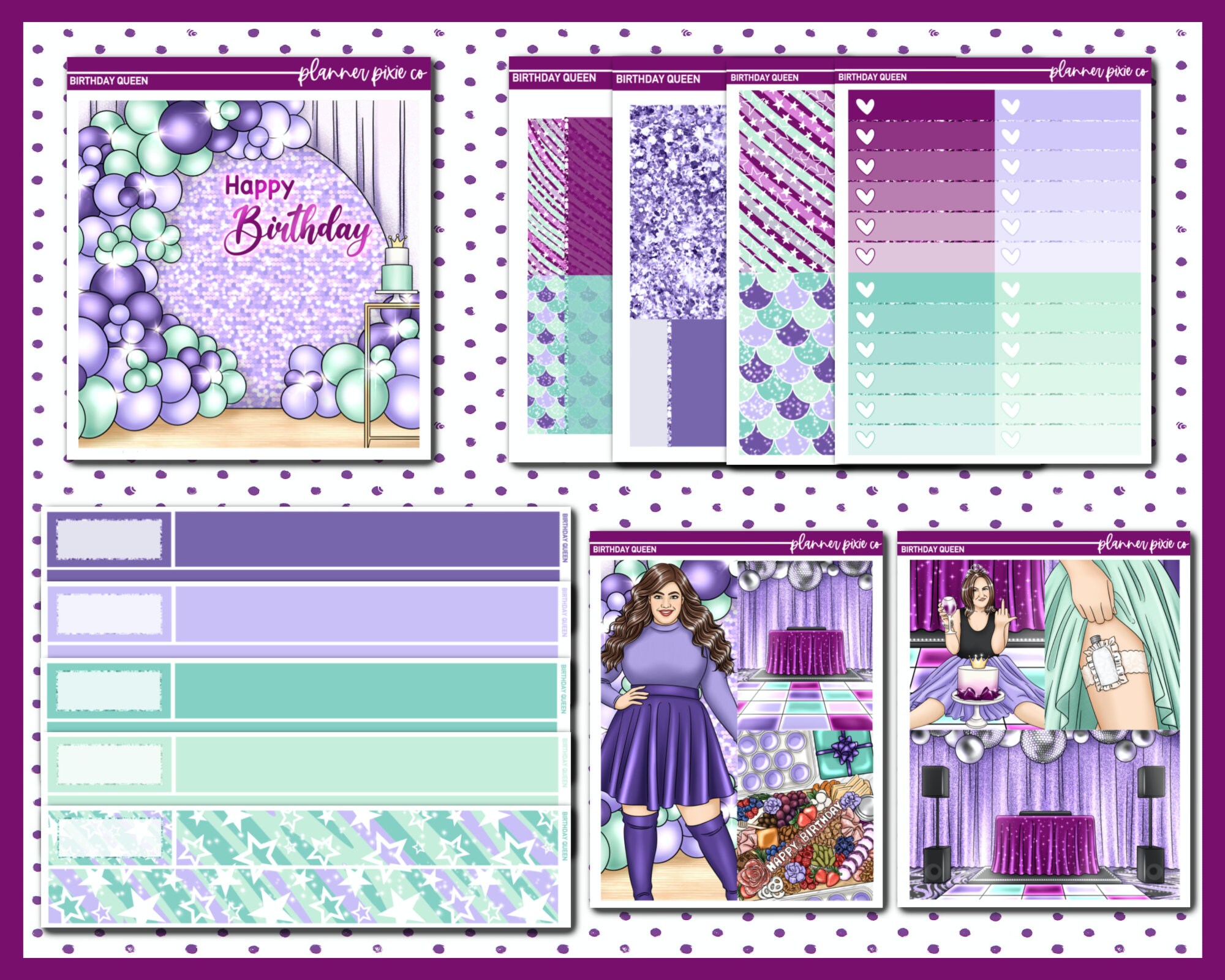 Printable Weekly Kit // Printable // Cut Line Files // Instant Download ...