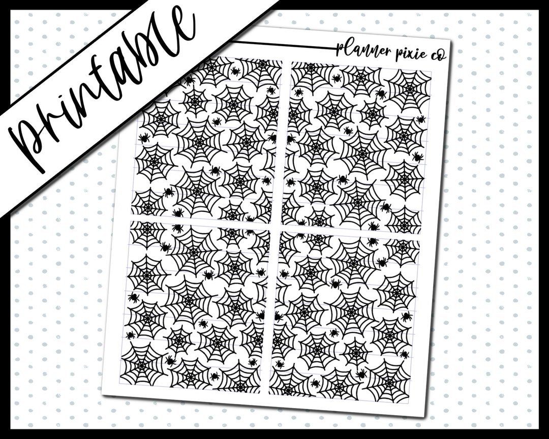 Foil Ready Printable Stickers Printable Cut Line Files - Etsy