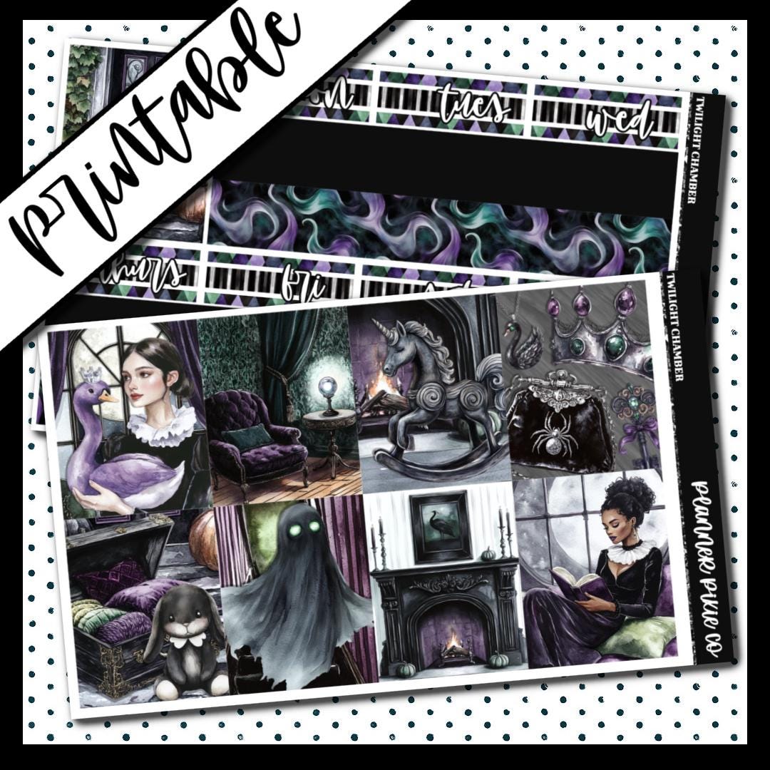 Printable Weekly Kit // Printable // Cut Line Files // Instant Download ...