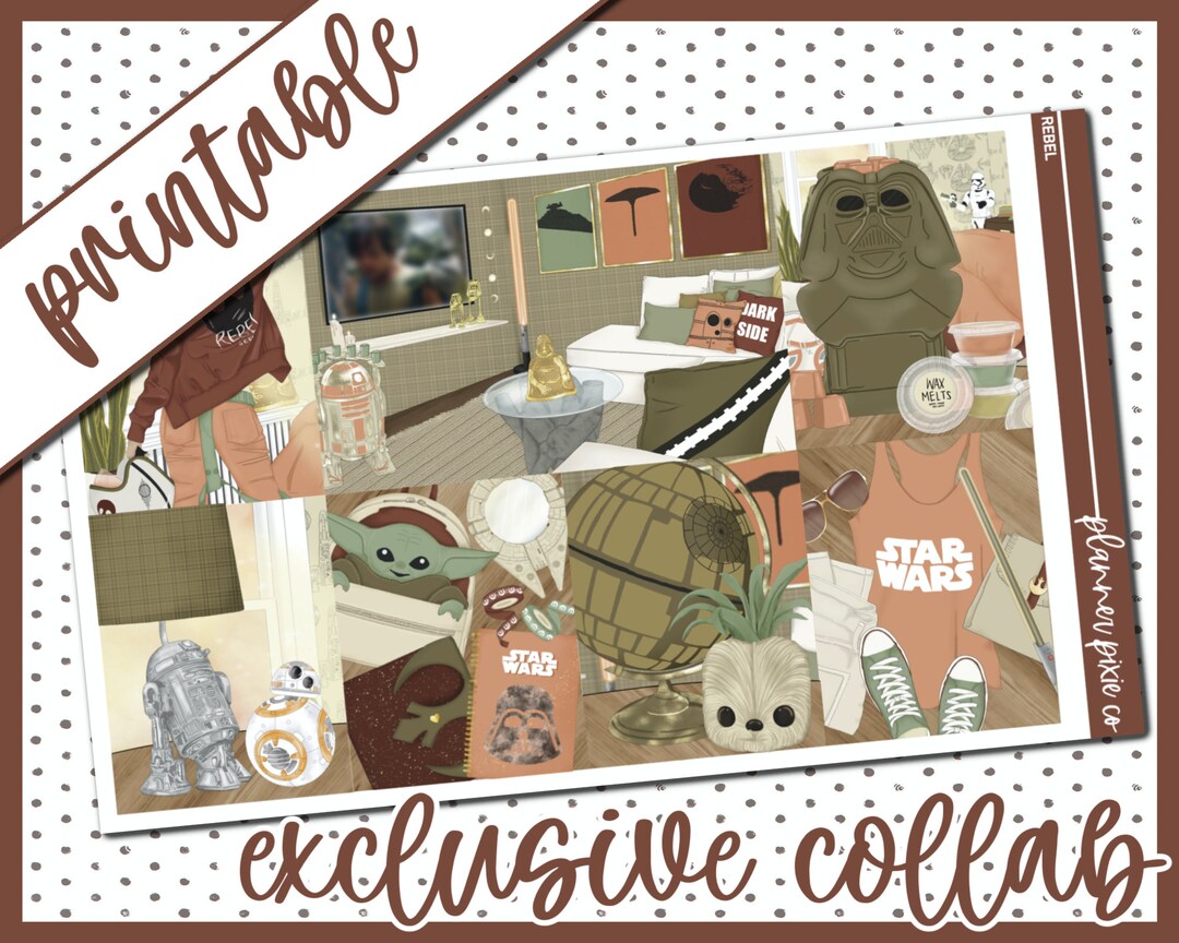 Printable Weekly Kit // Printable // Cut Line Files // Instant Download ...