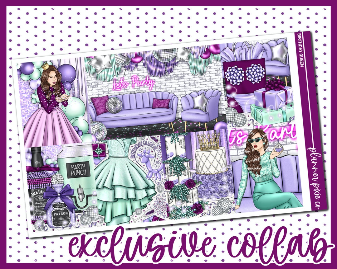 Deluxe Weekly Sticker Kit for Use With Standard Vertical Planners ...