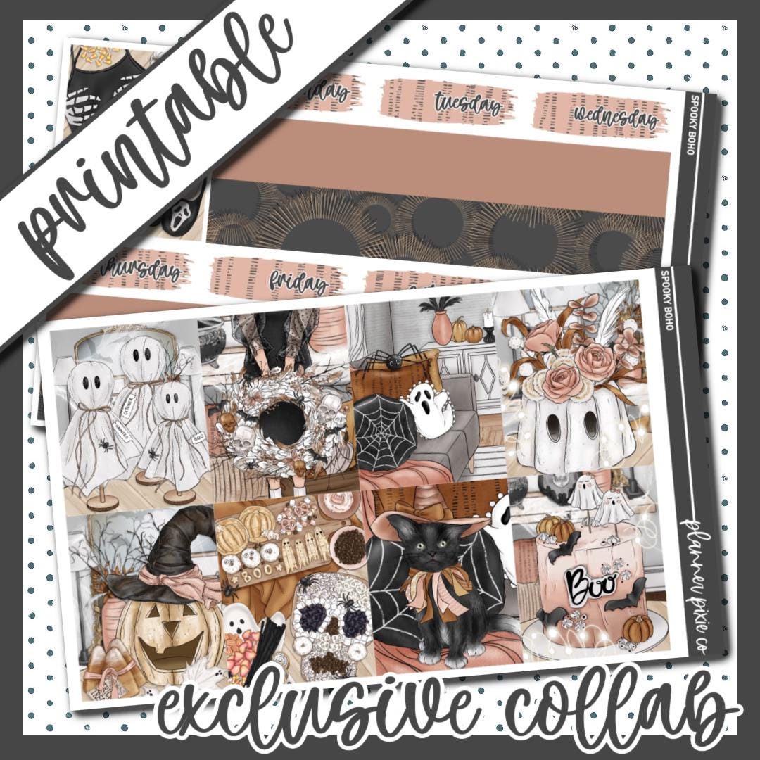 Printable Weekly Kit // Printable // Cut Line Files // Instant Download ...