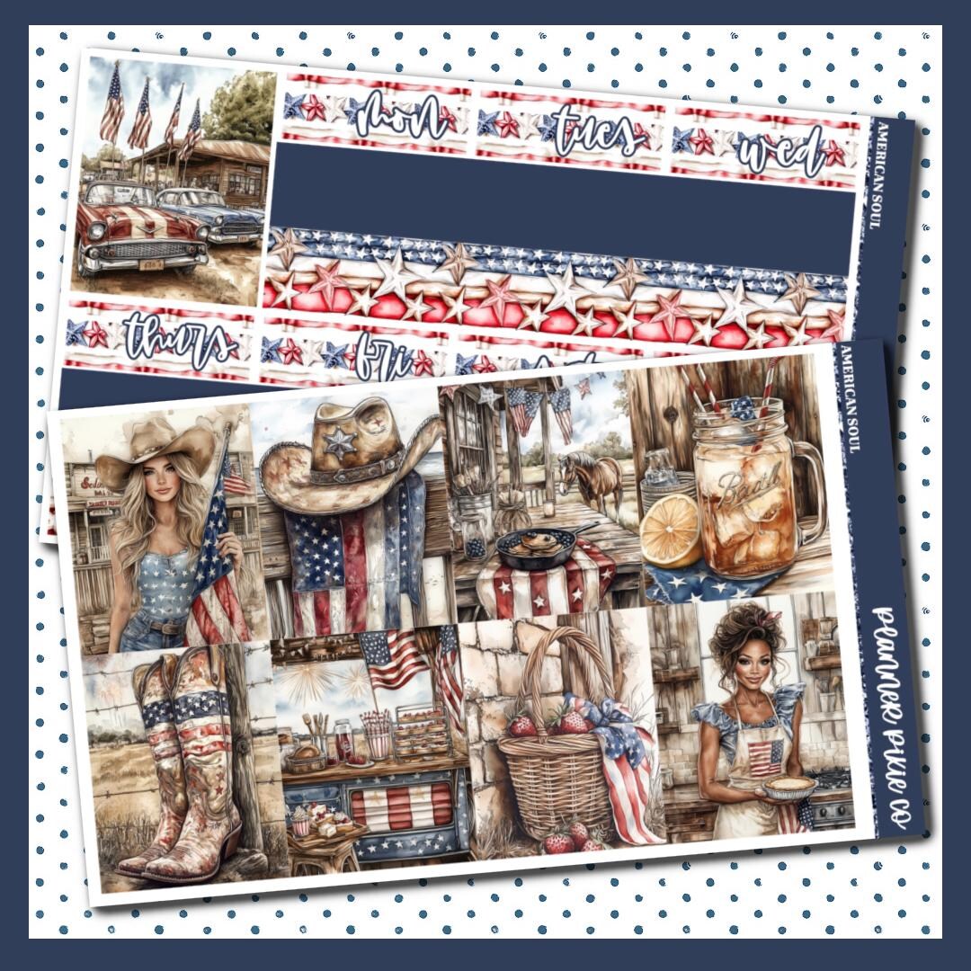 Deluxe Weekly Sticker Kit for Use With Standard Vertical Planners ...