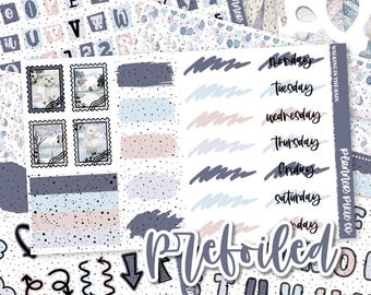 PREFOILED Journaling Kit  "Walking in the Rain"