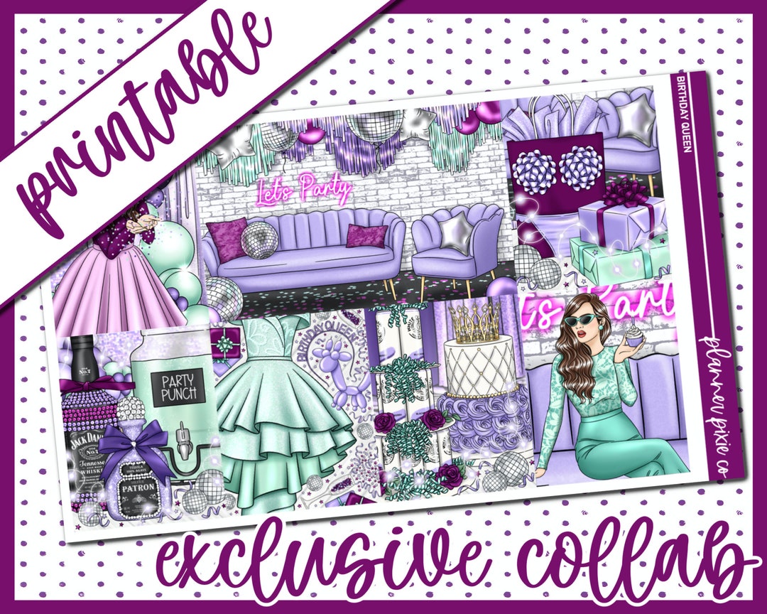 Printable Weekly Kit // Printable // Cut Line Files // Instant Download ...