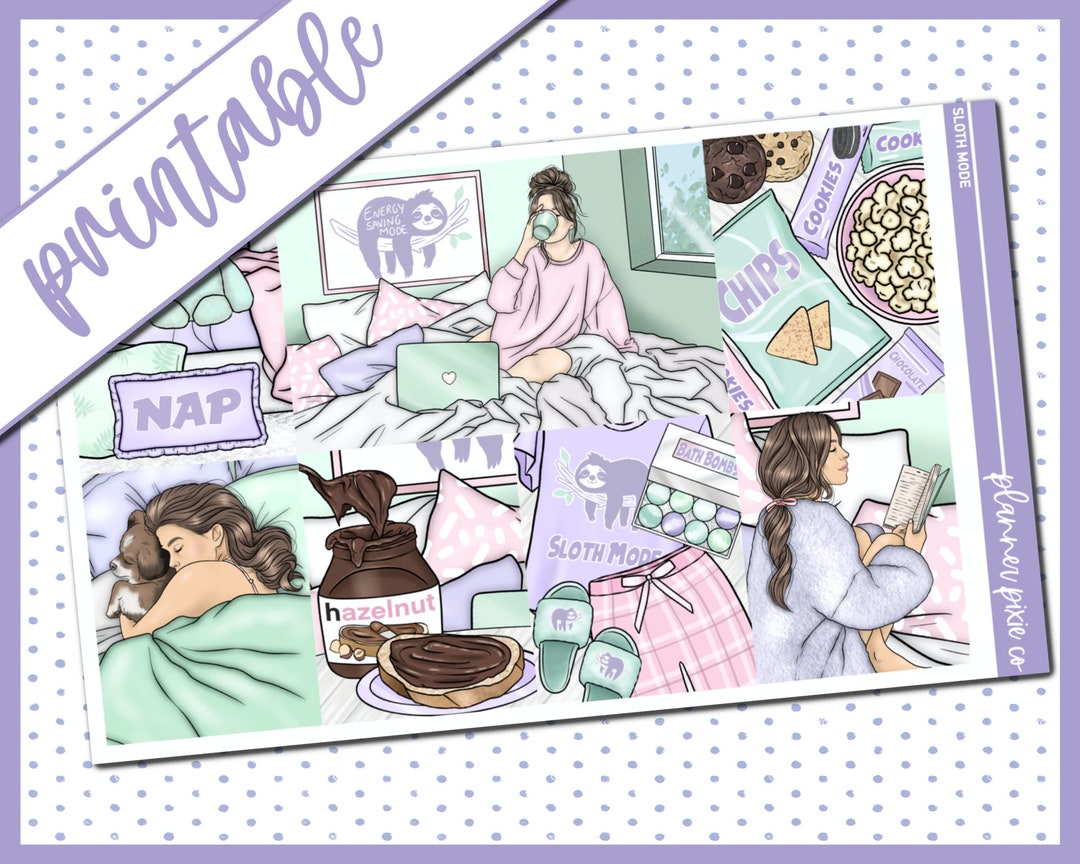 Printable Weekly Kit // Printable // Cut Line Files // Instant Download ...