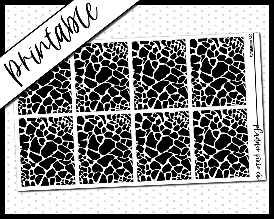Printable Stickers, Foil Ready, Printable , Digital Planner Stickers ...