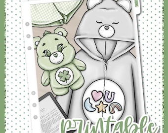 Printable Dashboard Cover Stickers // Handcut Files