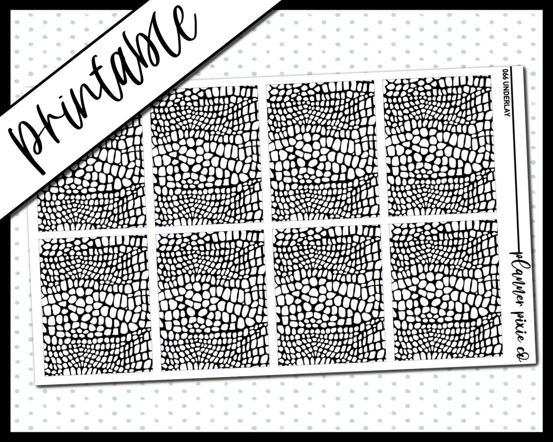 Printable Stickers, Foil Ready, Printable , Digital Planner Stickers ...