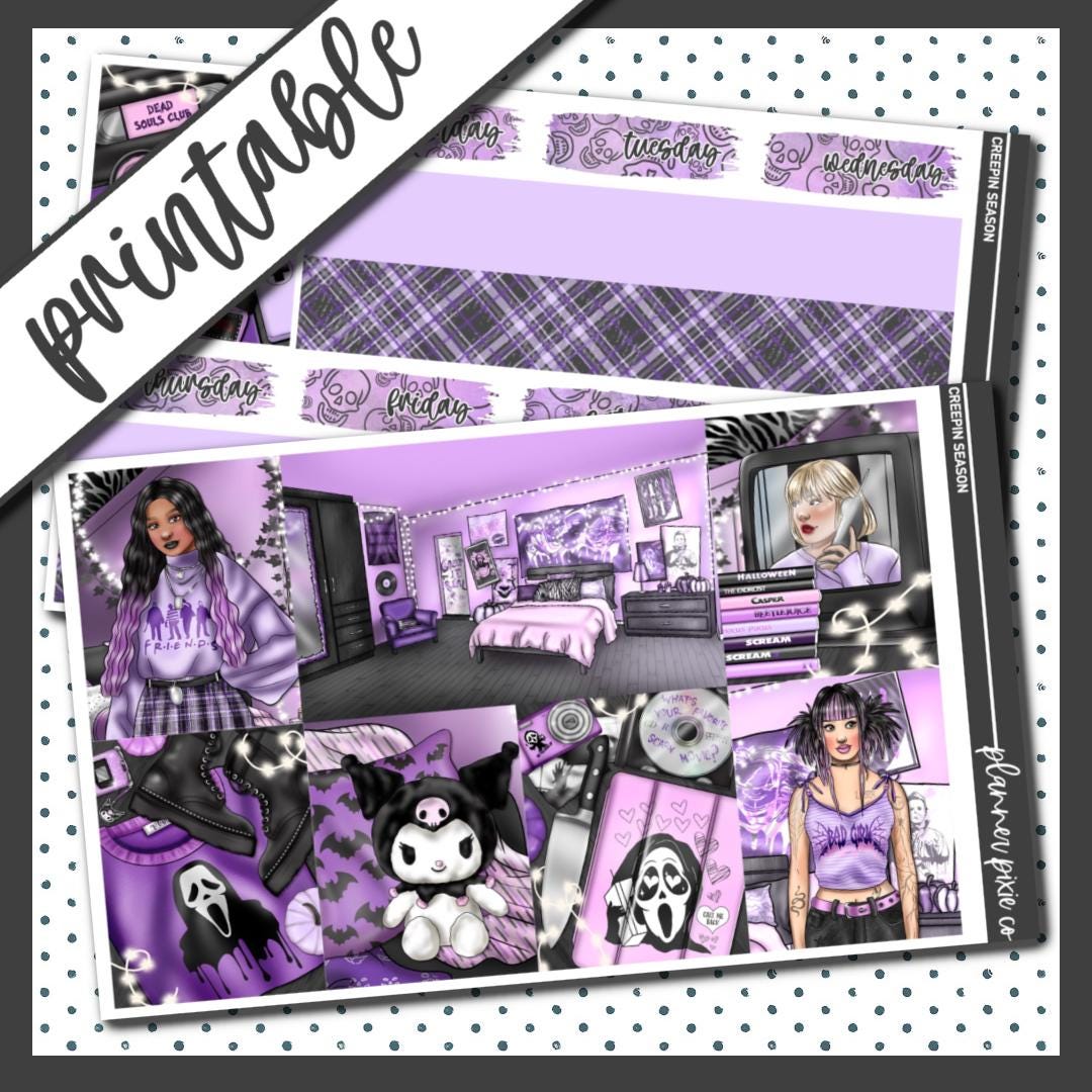 Buy Printable Weekly Kit // Printable // Cut Line Files // Instant ...