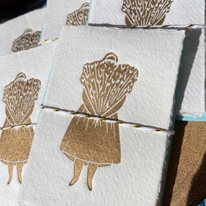 Little Lady Notecards//pack of 4 with envelopes