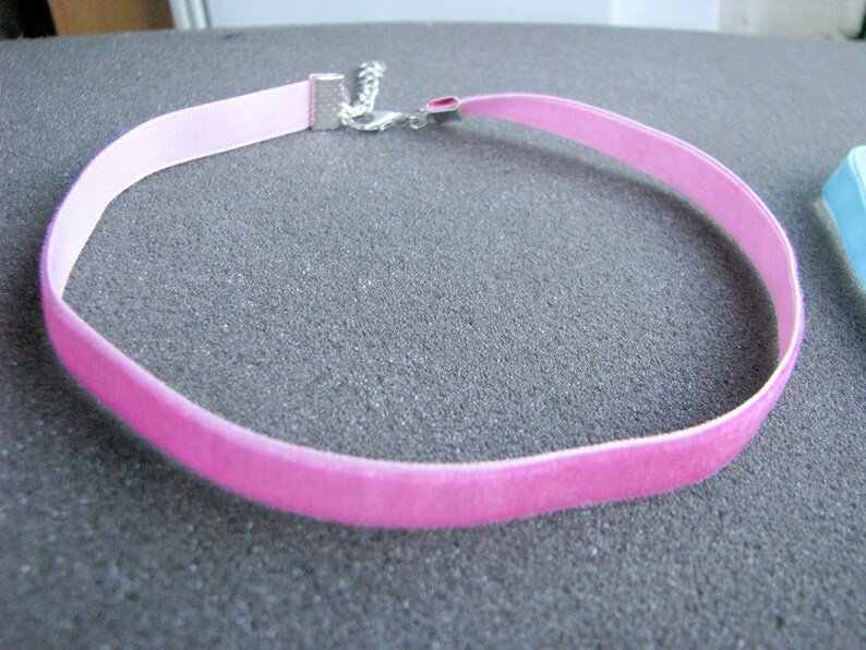 Pastel chokers collection,mother-daughter choker,velvet chokers collection, girls chokers. Sisters collection, image 4