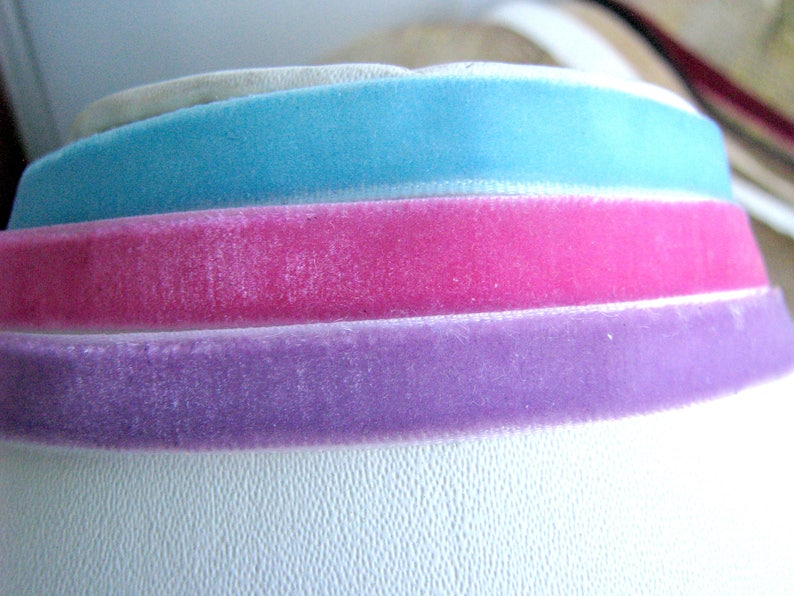 Pastel chokers collection,mother-daughter choker,velvet chokers collection, girls chokers. Sisters collection, image 1