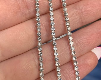 Single Diamond Choker - Etsy