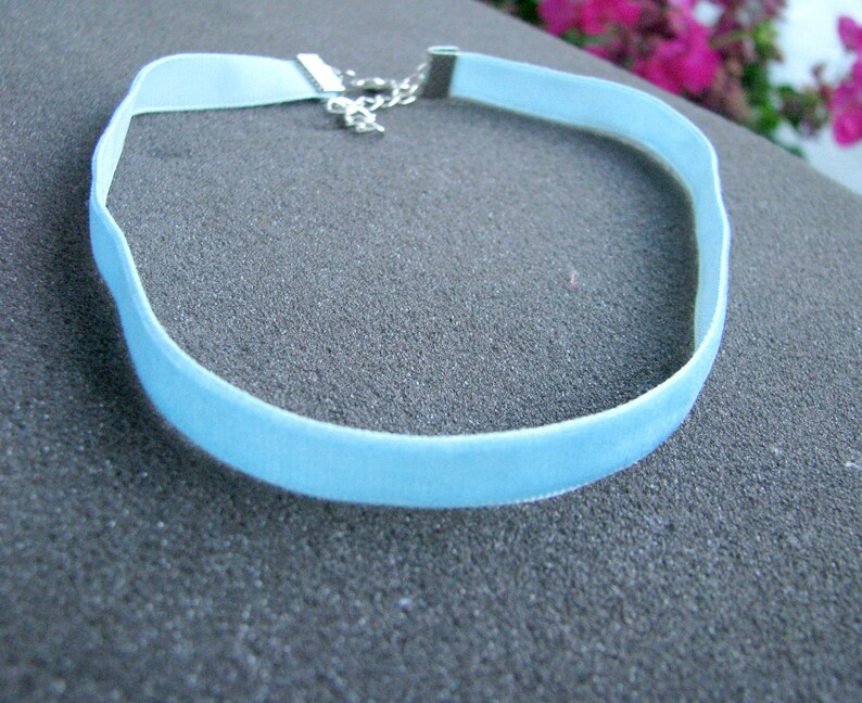 Pastel chokers collection,mother-daughter choker,velvet chokers collection, girls chokers. Sisters collection, image 5