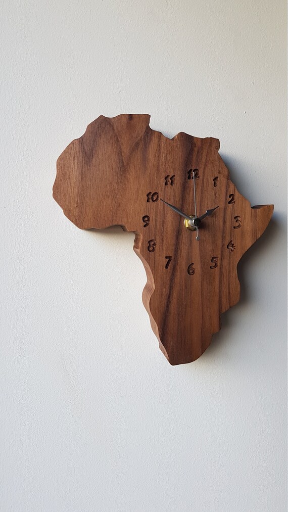 Africa clocks Etsy
