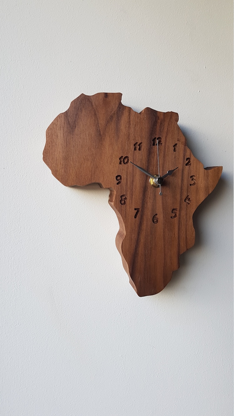 Africa clocks Etsy