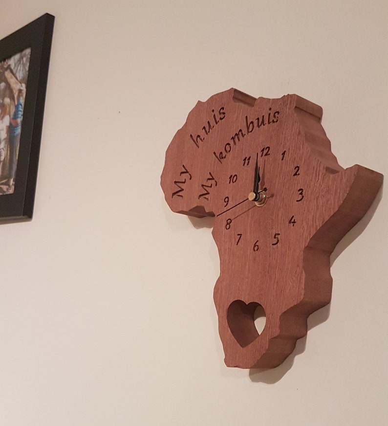 Africa clocks Etsy