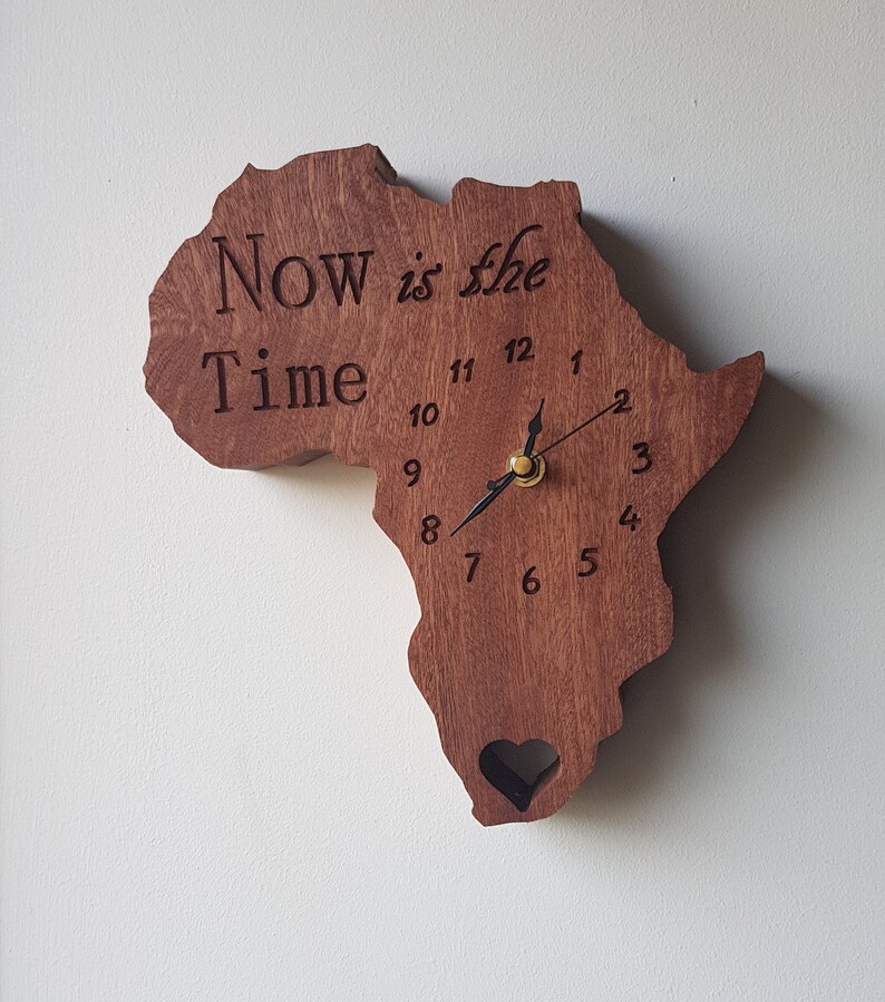 Africa clocks Etsy