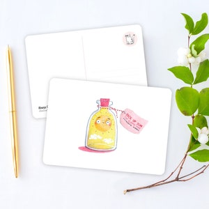 Ensemble de 5 cartes de Noel, Ensemble de 5 cartes postales