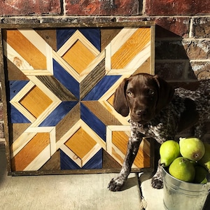 Reclaimed Wood Barn Quilt Square