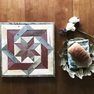 Reclaimed Wood Barn Quilt Square