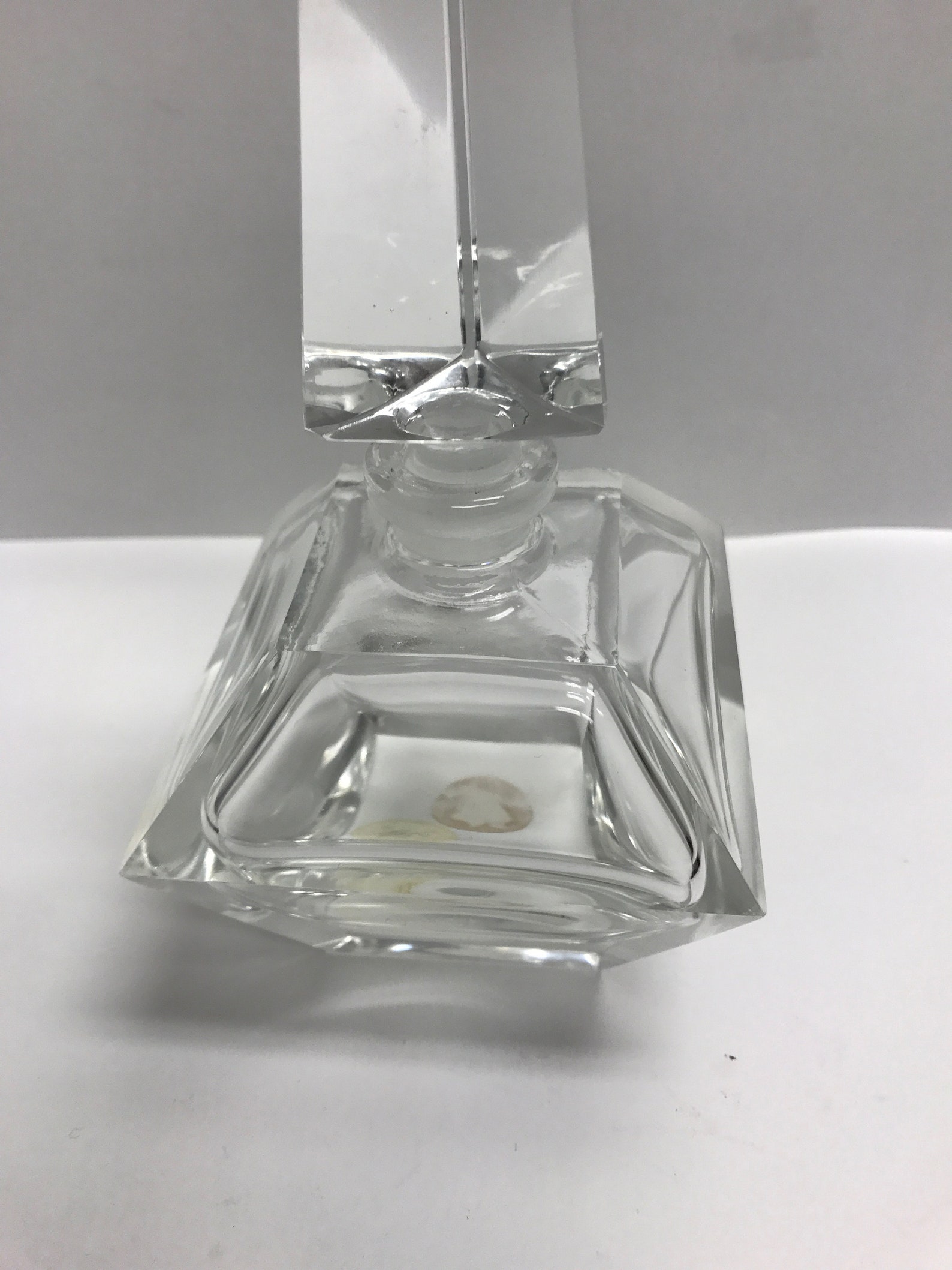 Vintage House of Global Art Hand Cut Crystal Perfume Bottle - Etsy