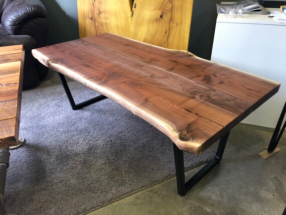 Live Edge Black Walnut Coffee Table