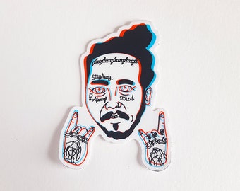 Post Malone Sticker Etsy