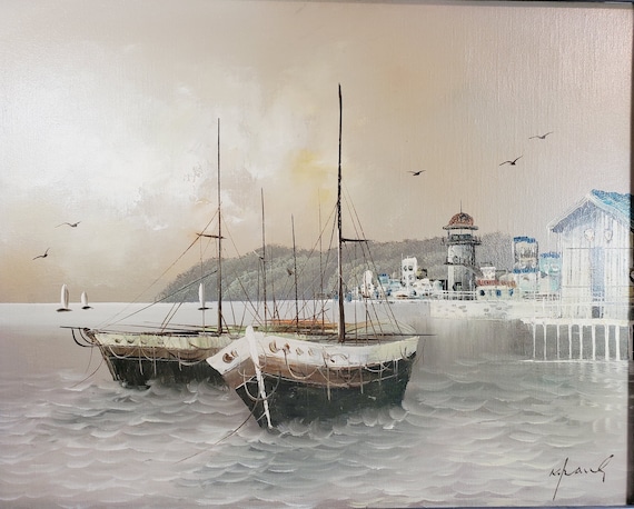 【P50号】good blue(cave) 油絵 oil painting P50号】good blue(cave) 油絵 oil painting 美術品