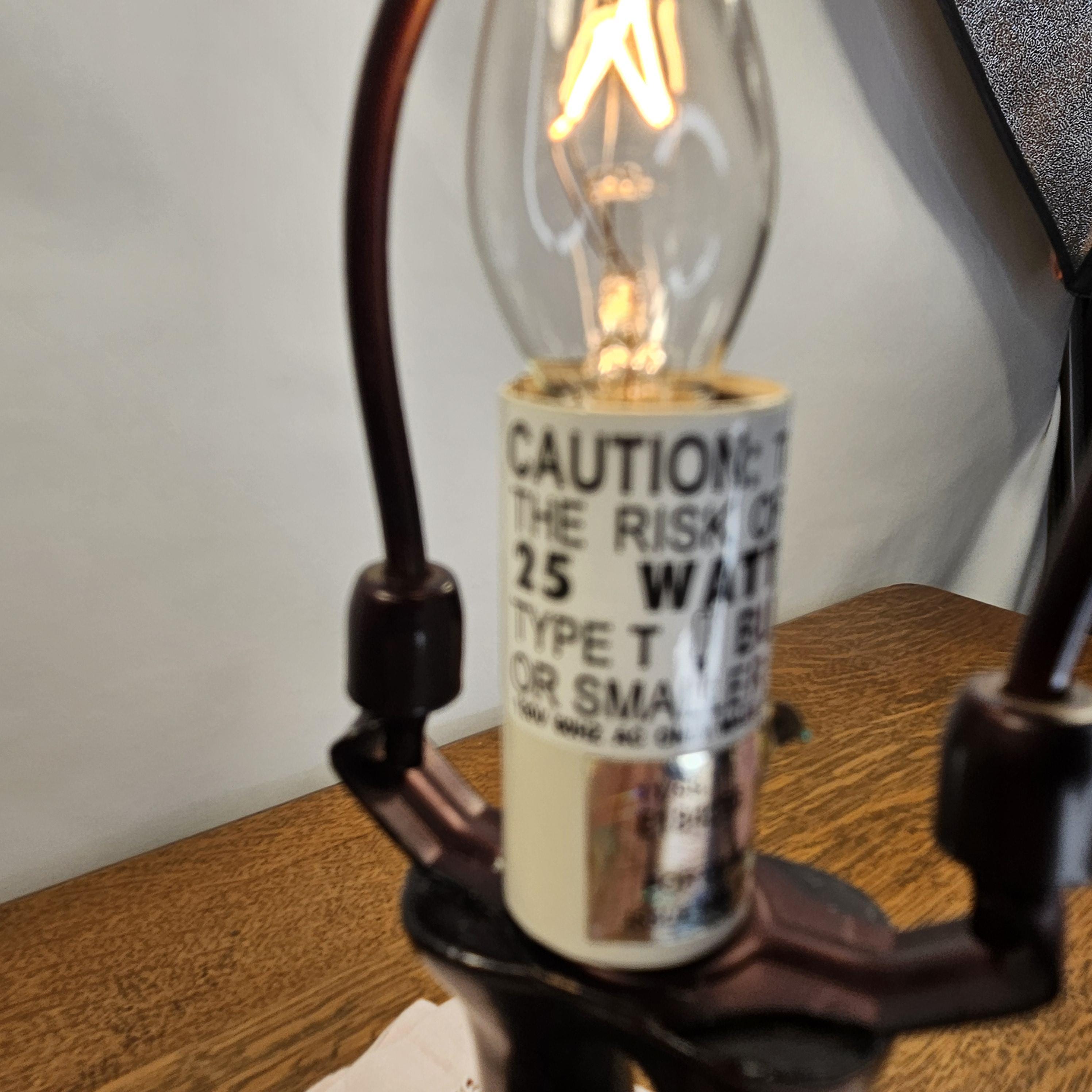 欧米ヴィンテージ レディ・バレリーナ ティファニー風 ランプライト