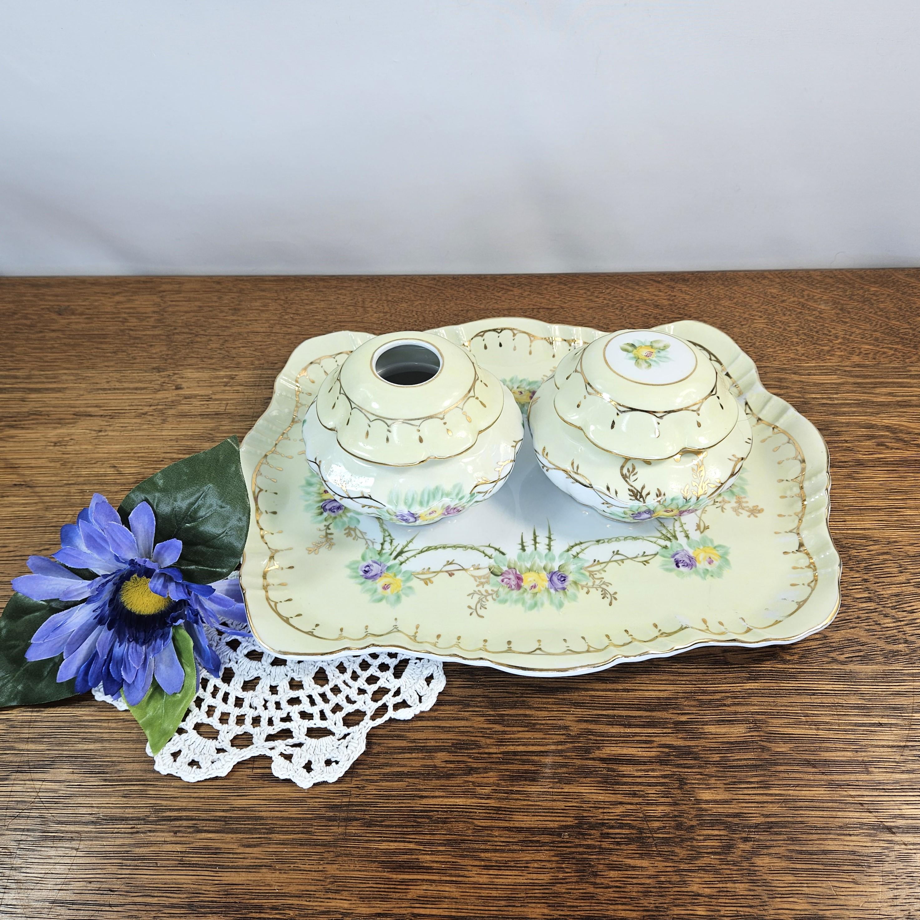 Limoges Vanity Set - Etsy