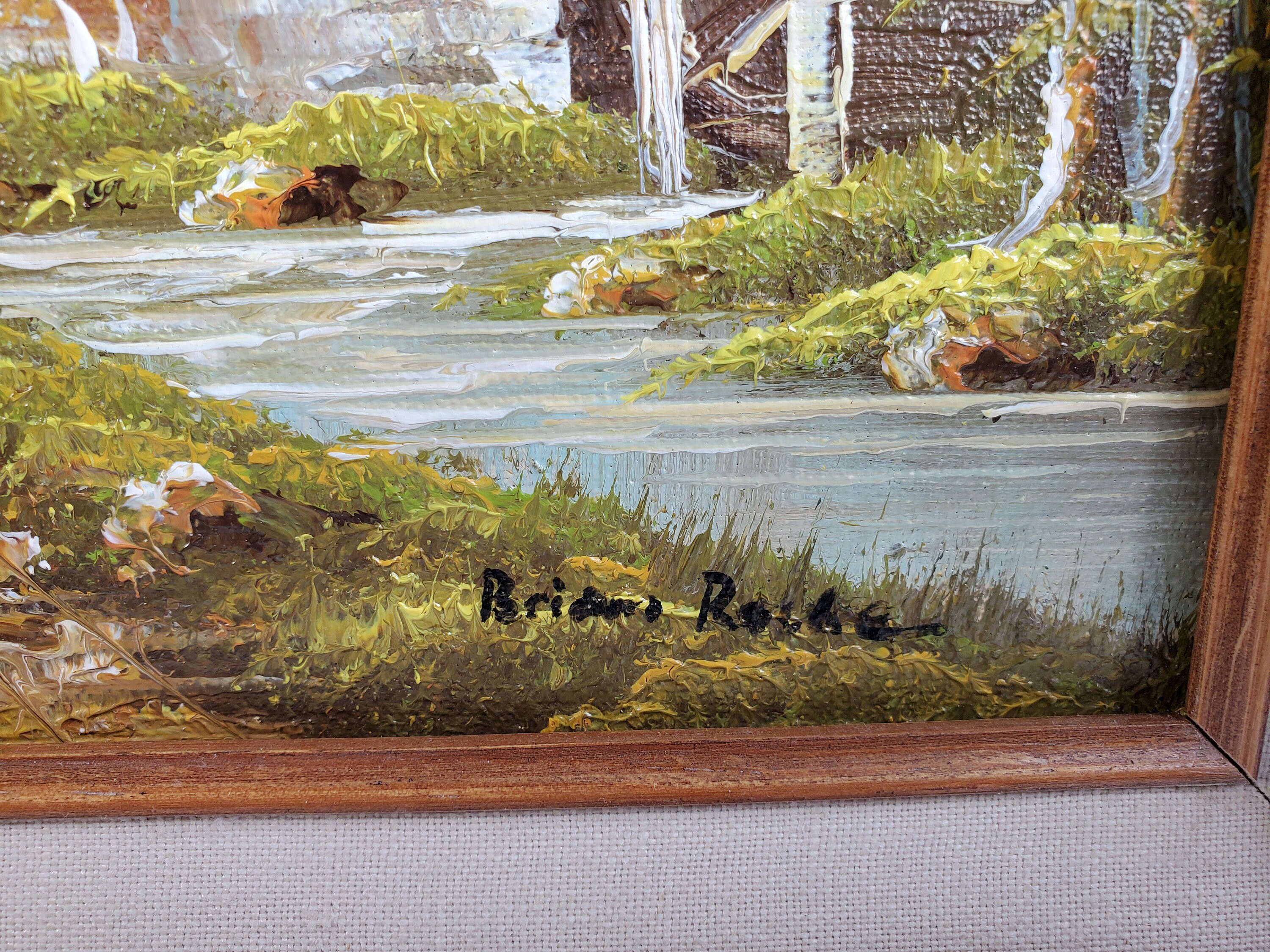 Original Vintage Oil Painting on Canvas by World Renowned Artist 
