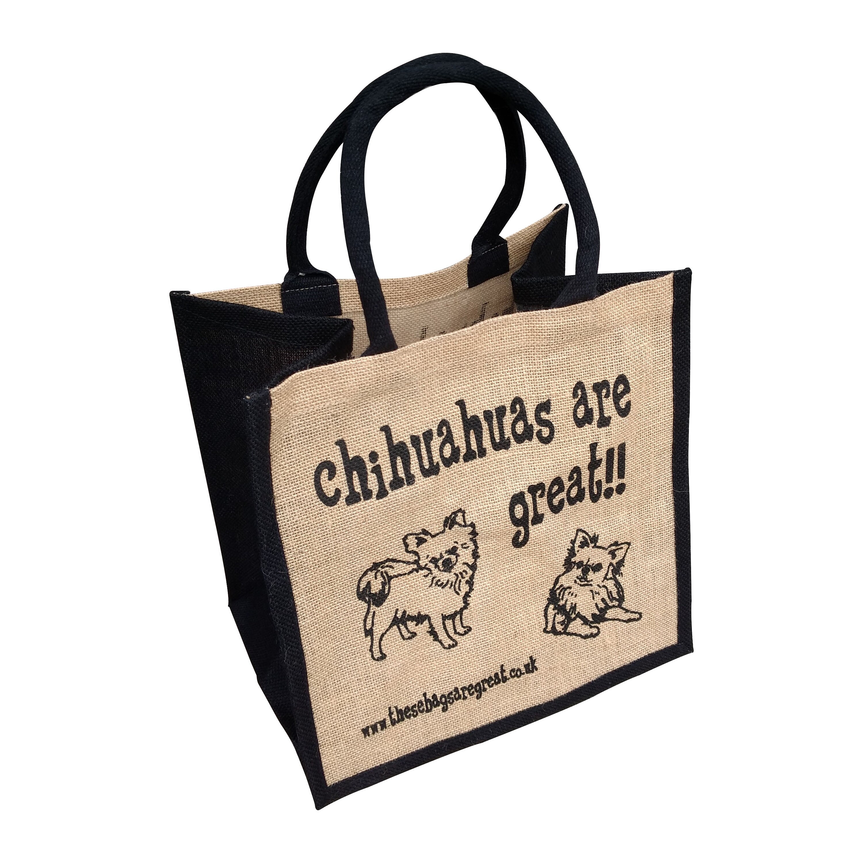 Terrier Love jute Lunch/Gift Bag