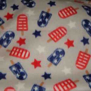 Patriottische hond print fleece honden jas coltrui Dobermann rood wit blauw patroon pitbull patriottisch hoeden Duitse Dog Dobies PJ's ijslolly